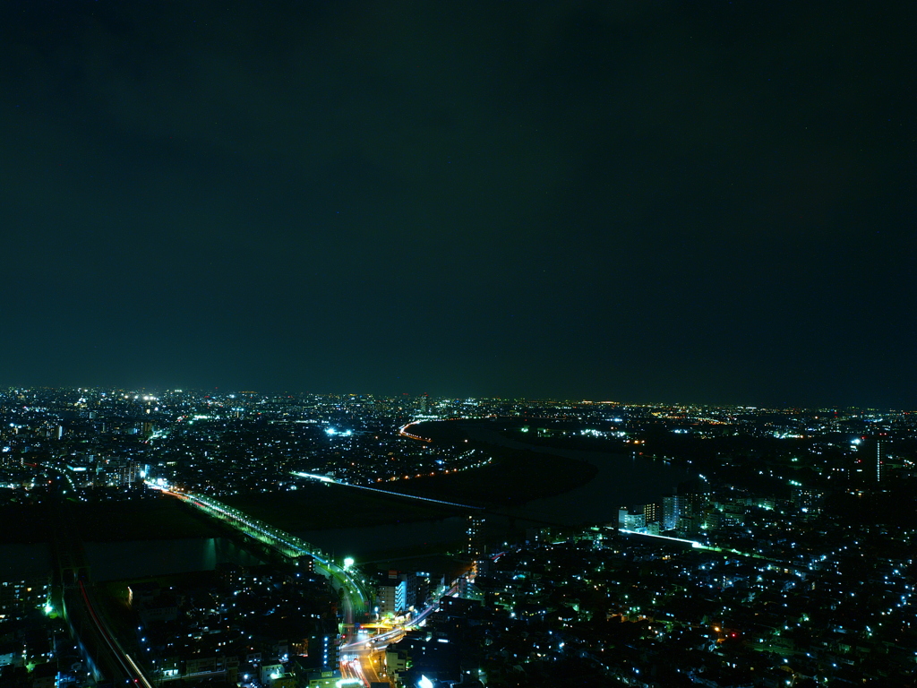 夜景へ