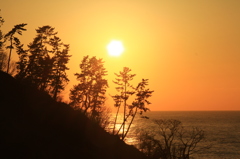 能登の夕景