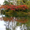 兼六園は秋真っ盛り