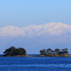 立山連峰を眺め
