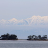 虻ヶ島と立山