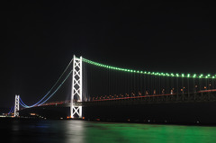 明石海峡の夜景