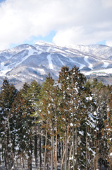 高山の冬