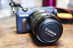 Canon EOS-M w/ EF 50mm 2.5 Compact Macro