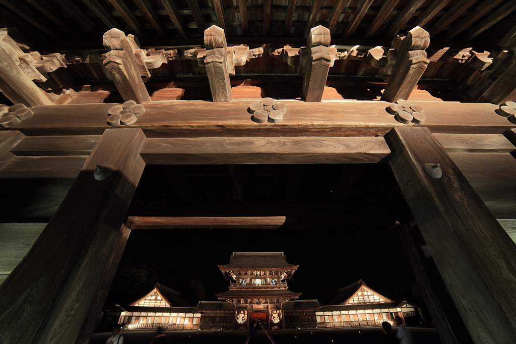 国宝瑞龍寺ライトアップ ②