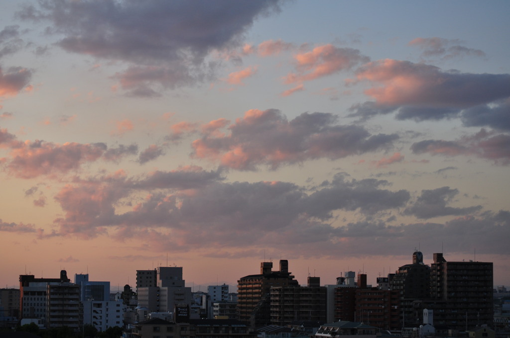 いつもの夕暮れ