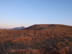 夕暮れの車山