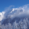 雲舞う西穂高