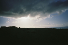 At dusk