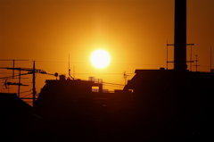 夕暮れ・・・