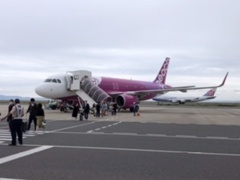 ピーチ　エアバスA320