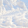除雪のあと。