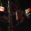 夜のお散歩。