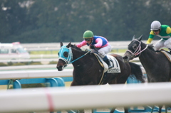 2012年2月13日 京都競馬場にて