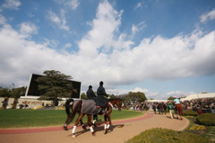 2012年2月13日 京都競馬場にて