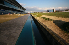 2012年2月13日 京都競馬場にて