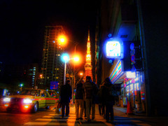 東京タワーに向かって歩け