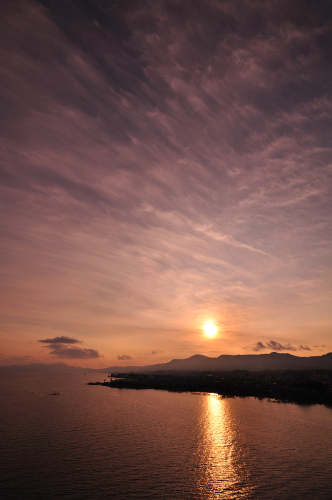 琵琶湖大橋からの景色