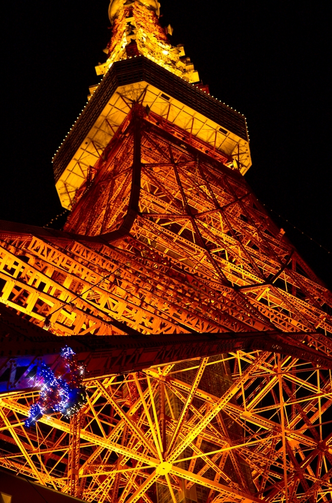 サンタと東京タワー