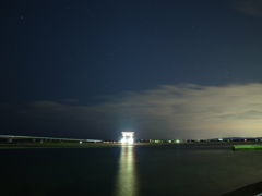 弁天島海浜公園の夜景
