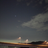 細江大橋の夜空