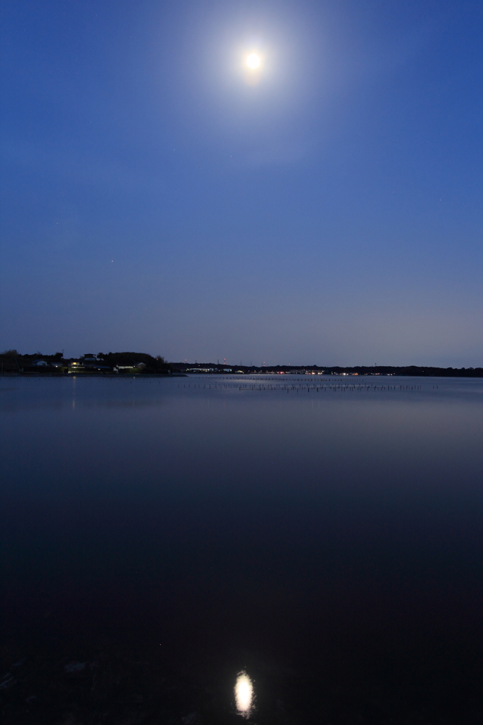 奥浜名湖の月夜