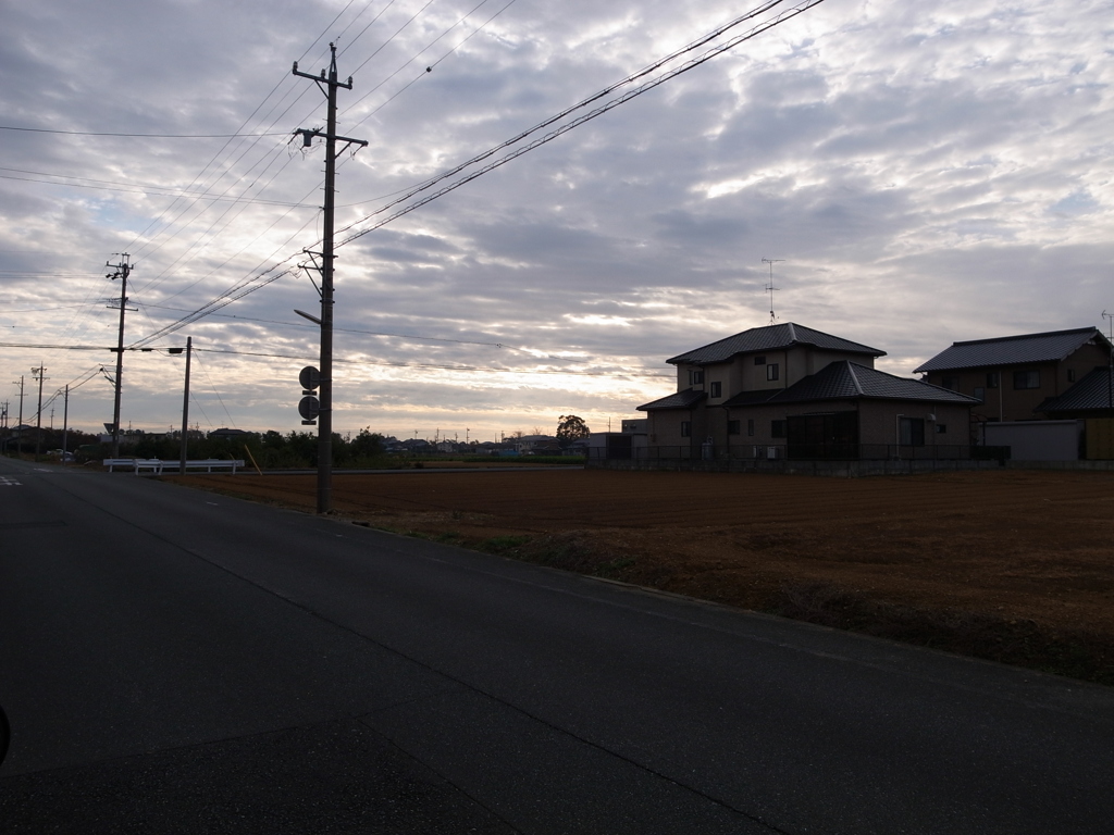 朝の空