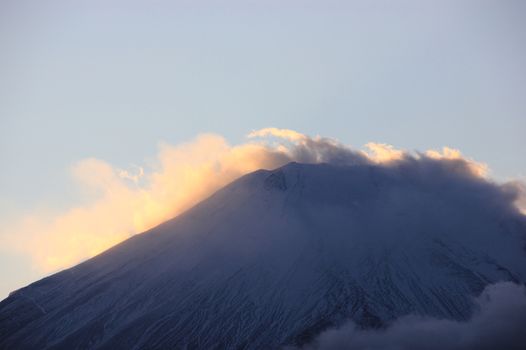 夕づく頂