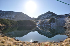 富山県立山の朝