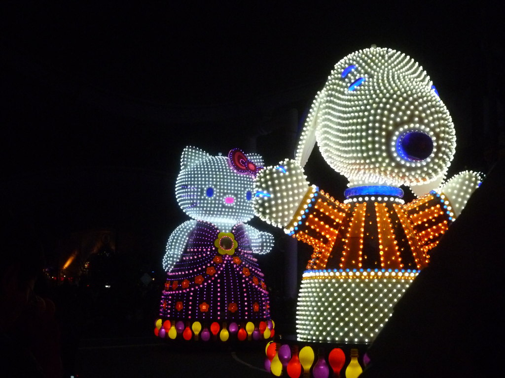 ver.スヌーピー＆キティ!!!　illumination