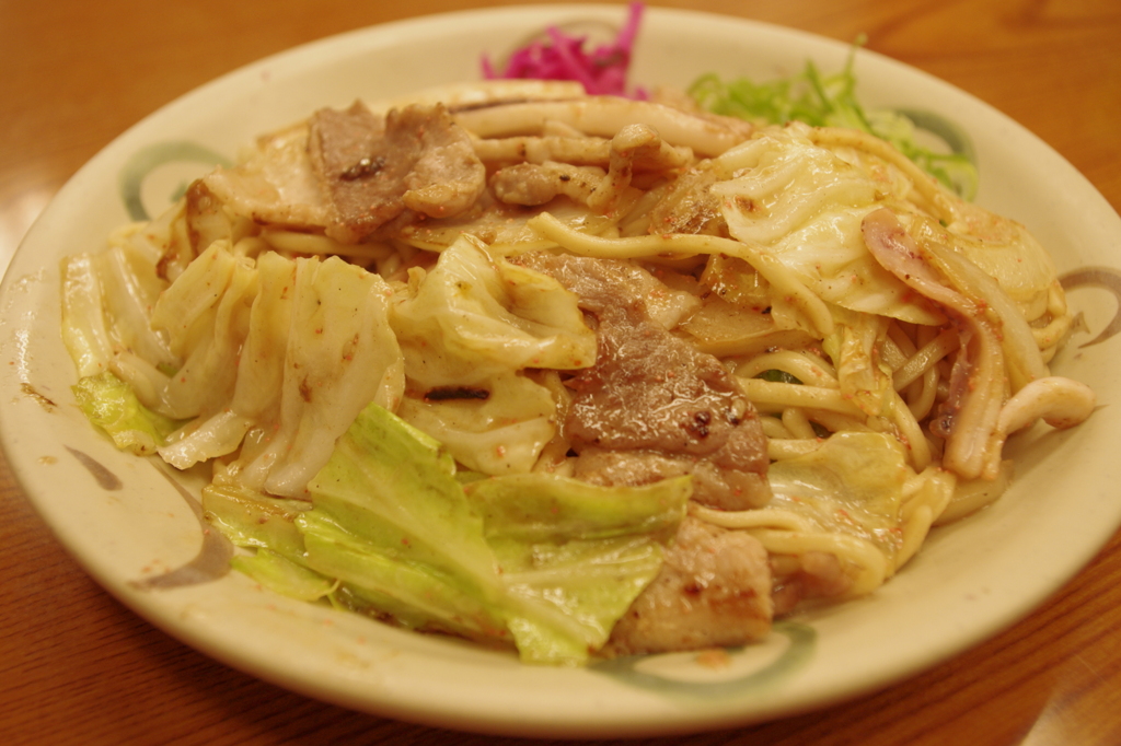 明太子塩やきそば