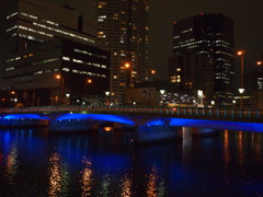 a night view around Tamaebashi