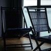 熊本県湯の鶴温泉の宿の部屋の椅子