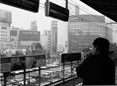 名古屋駅にて