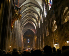 A cathedral in Strasbourg