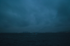 横浜、雨。