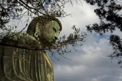 大仏の横顔