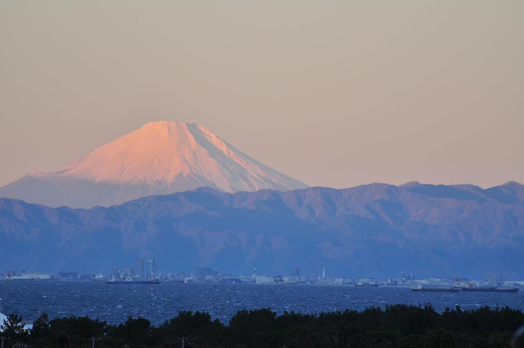 空気が澄んだ朝は１