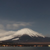 富士山と星空