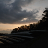 田舎の夕暮れ