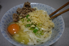 釜玉納豆うどん
