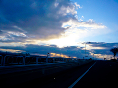 青森市　夕方