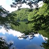 湖面の青空