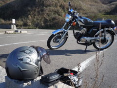 休憩中