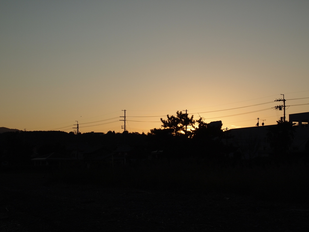 夕焼け