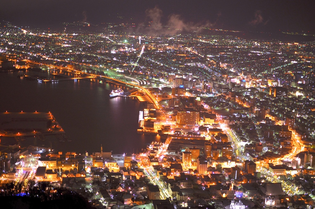 函館の夜景