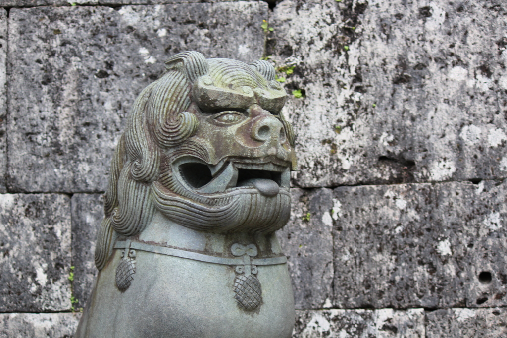 首里城＊シーサー