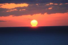 ダルマ夕日