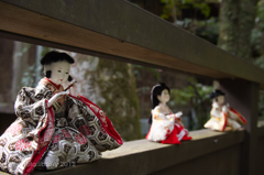 玄関にてお出迎え