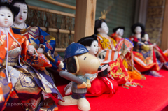 スヌーピーとお雛様